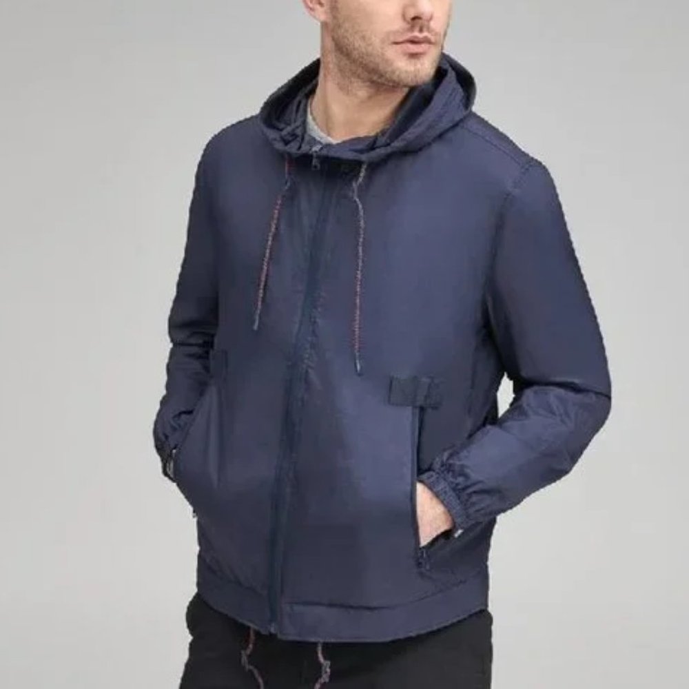 🎁 ANDREW MARC QUINN HOODED WINDBREAKER
